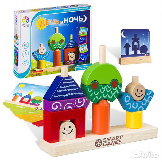 Логическая настольная игра День и Ночь