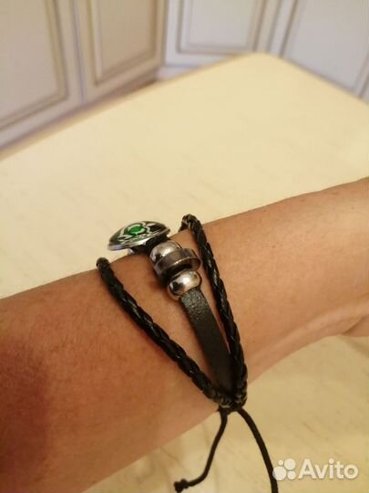Браслет кожзам