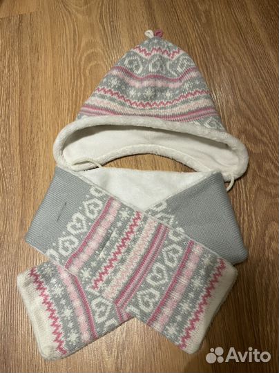Комплект шапка, шарф стокманн
