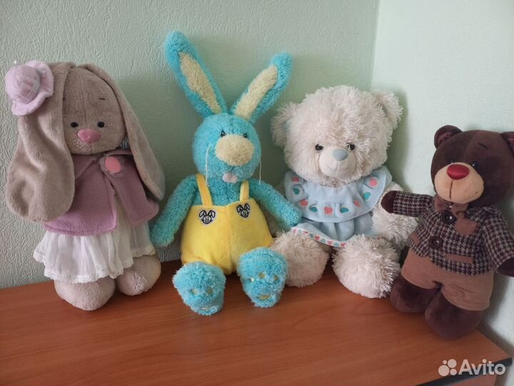 Зайка ми, мишка-мягкие игрушки