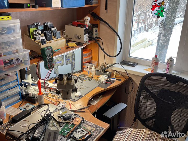 Замена аккумулятора AirPods iPhone Android ремонт