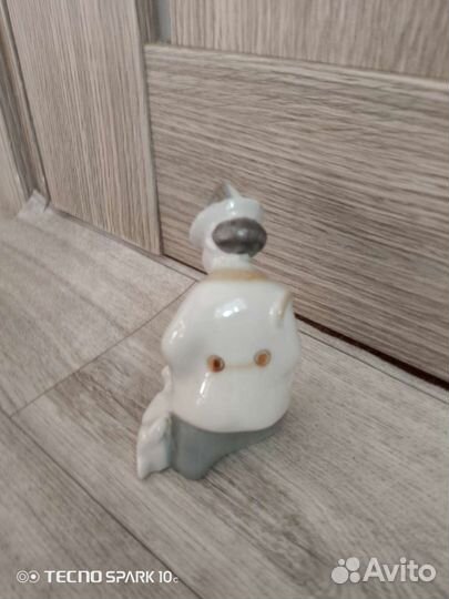 Статуэтка СССР клоун с собакой