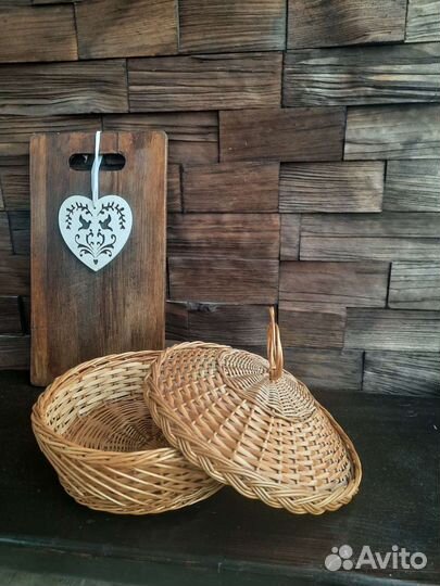 Корзина плетеная, корзинка