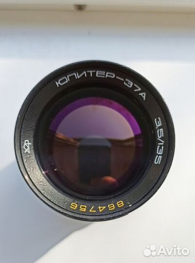 Оригинальный советский объектив Юпитер-37А