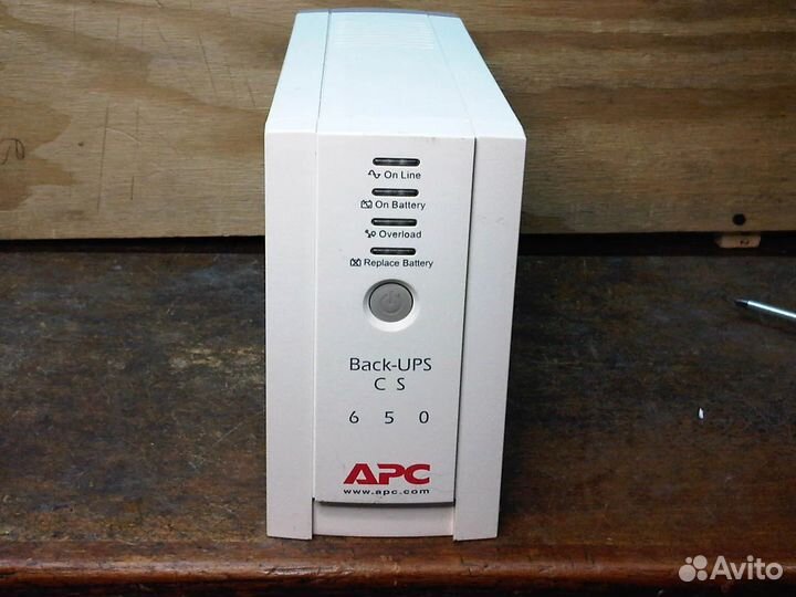 Ибп APC 650 ватт батарея требует замены