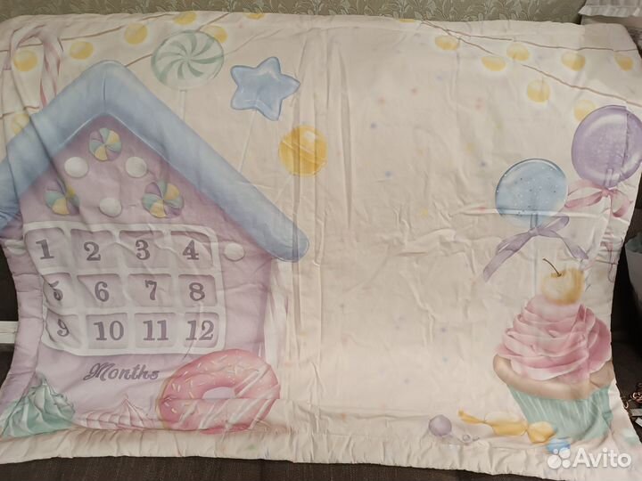 Фотоплед, одеяло для фотосессии новорождённых