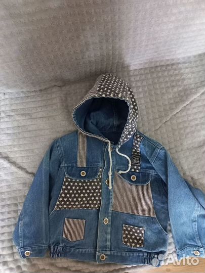 Джинсовая куртка для мальчика