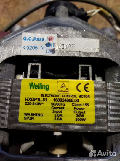 Двигатель для стиральной машины Welling hxgp1L.51