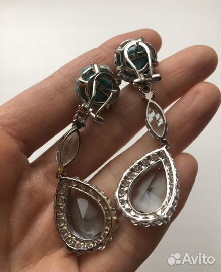 Серебряные серьги