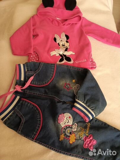 Вещи для девочки 92-110 пакетом