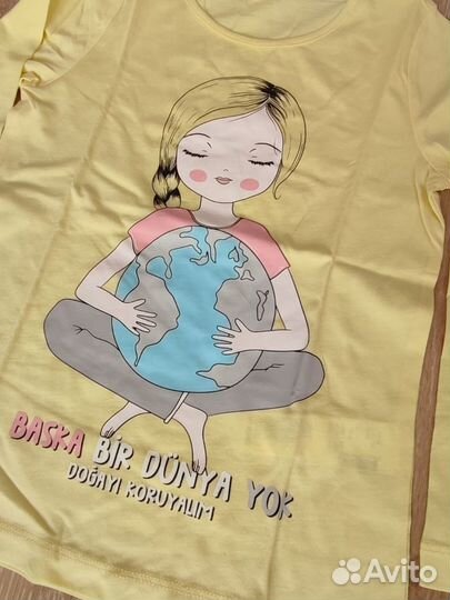 Лонгслив новый DeFacto на девочку 116-122, 6-7лет