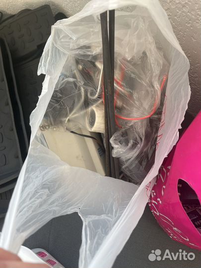 Пакет с разными радио тв и пк вещами