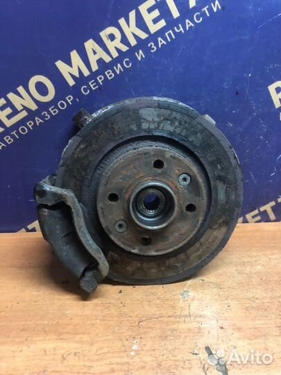 Кулак поворотный передний левый Renault Logan