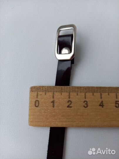 Ремень женский узкий коричневый