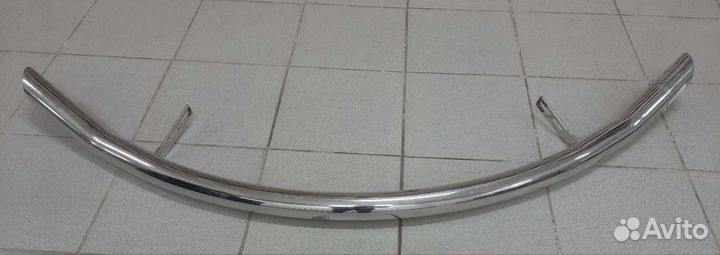 Защита переднего бампера Captiva