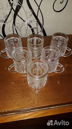 Кружки хрустальные (СССР)