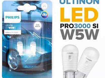 Лампа светодиодная Philips ultinon T10 24V 06W, 1