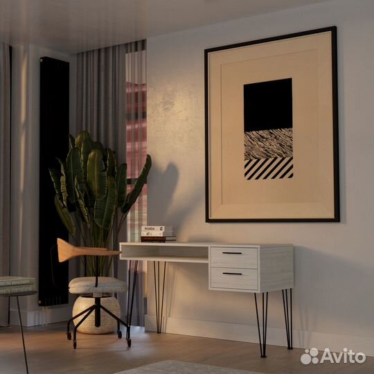 Письменный стол Эрман-800i для школьника лофт сосн