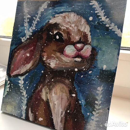 Картина масло и акрил