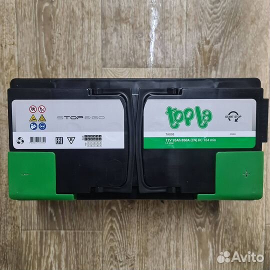 Аккумулятор 95 Ач topla L5 AGM BMW, Mercedes-Benz