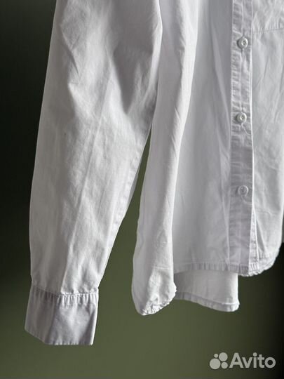 Рубашка белая женская оверсайз