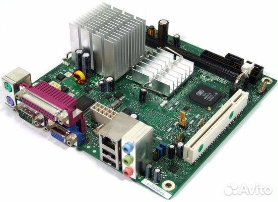 Комплект мат. плата + проц Intel D201GLY2 mini-ITX
