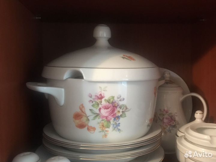 Супница kahla Мейсенский букет