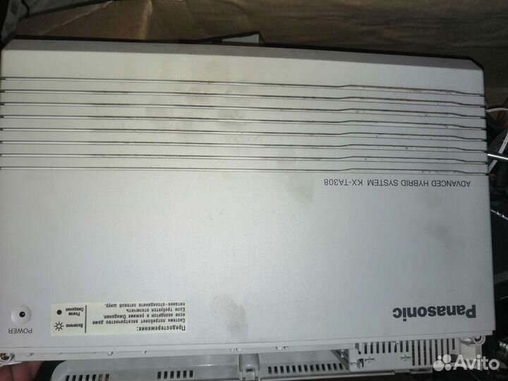 Атс panasonic kx-ta308