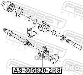 Подшипник опорный привода AS3058202RS Febest