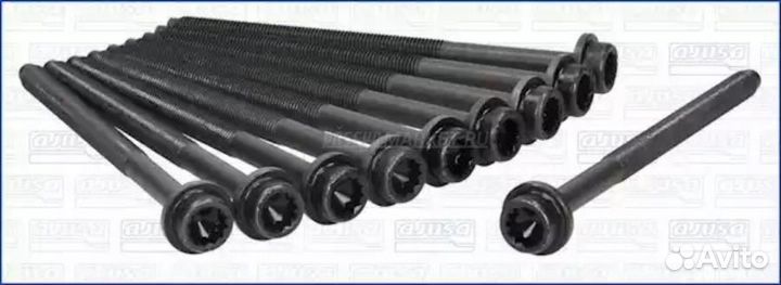 Ajusa 81025800 Комплект болтов головки блока цилин