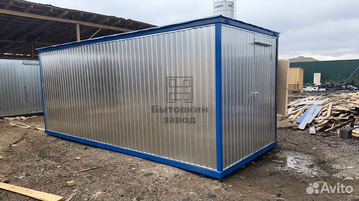 Модульный домик из блок контейнеров