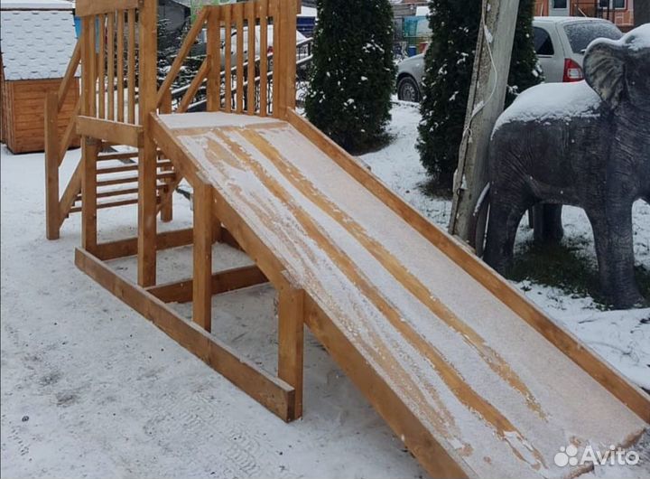 Зимние Горки деревянные