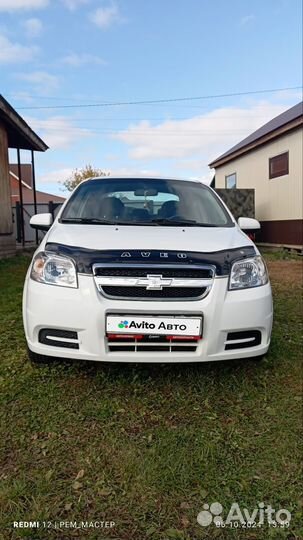 Chevrolet Aveo 1.2 МТ, 2011, 186 580 км