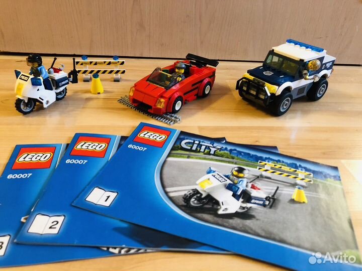 Конструктор Lego City 60007 Полицейская погоня