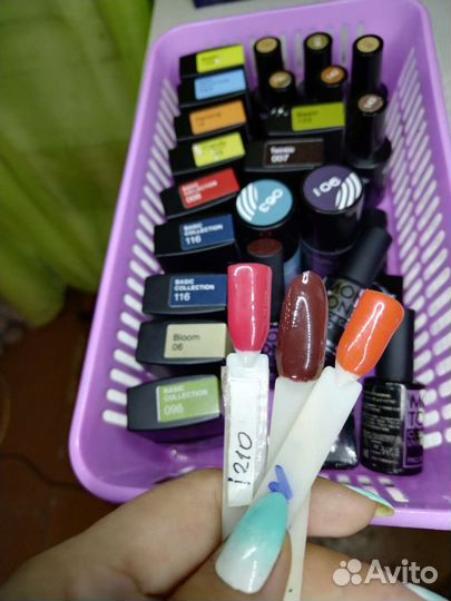 Гель лаки новые.с хорошим сроком