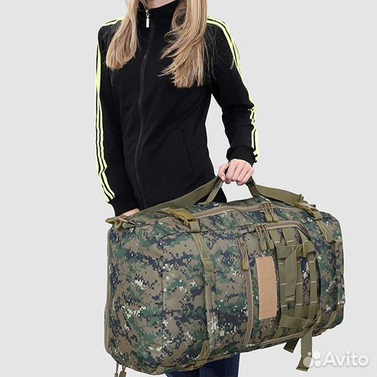 Рюкзак Тактический 50x литров 53x35x25см Джунгли