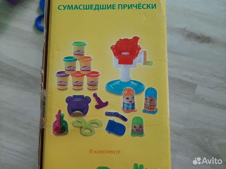Игровой набор Play-Doh Сумасшедшие прически