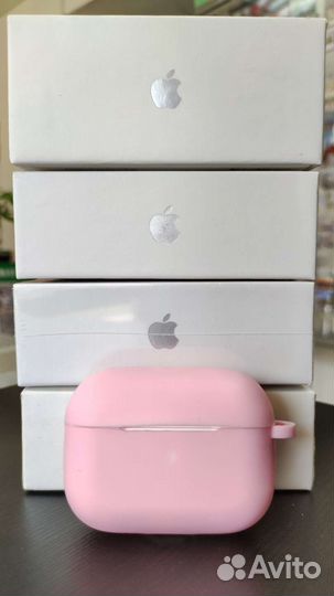 Airpods pro с гарантией + чехол новые