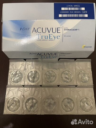 Линзы контактные acuvue