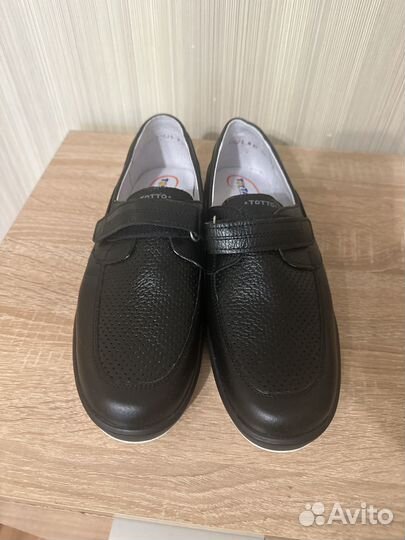 Туфли кожаные для мальчика 39 р