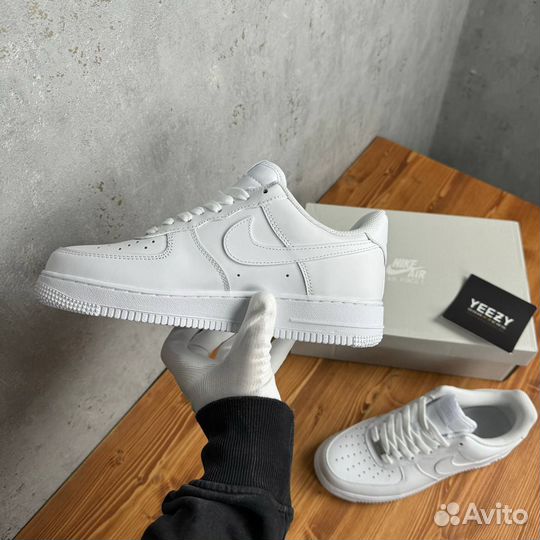 Кроссовки Nike Air force 1 White (46-49)