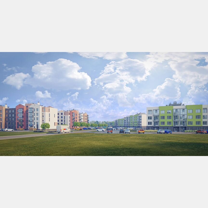 2-к. квартира, 56,5 м², 4/5 эт.
