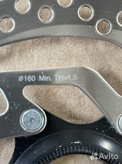Тормозной диск (ротор) Shimano RT10 160 мм