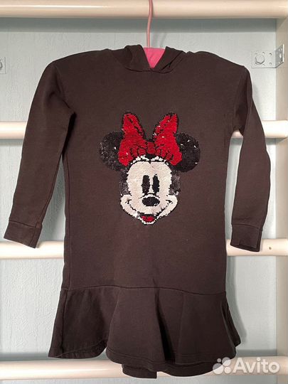 Платье худи с капюшоном Mango для девочки