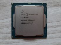 Процессор intel core i3 9100f