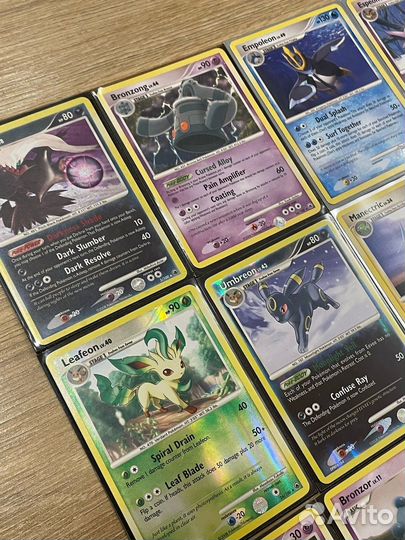 Карточки Покемон Majestic Dawn и Secret Wonders