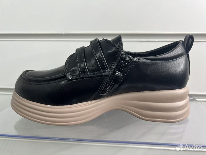 Топсайдеры полуботинки для девочки