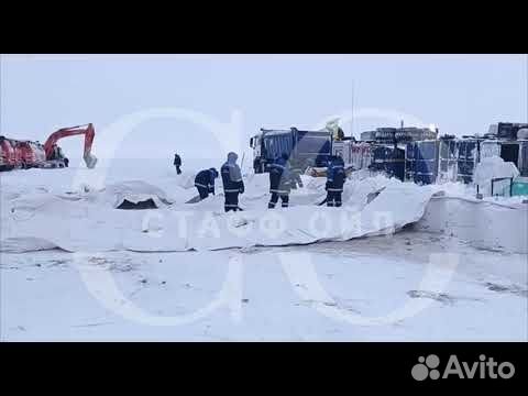 Надувной ангар