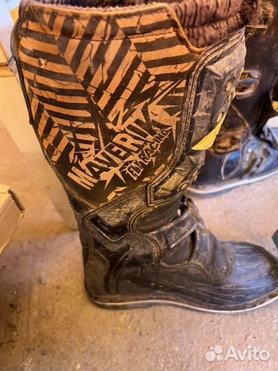 Мото ботинки