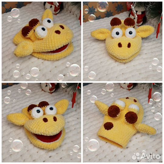 Логопедическая игрушка говорушка,игрушка варежка